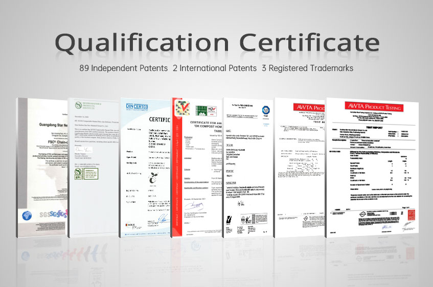 Patent and certification